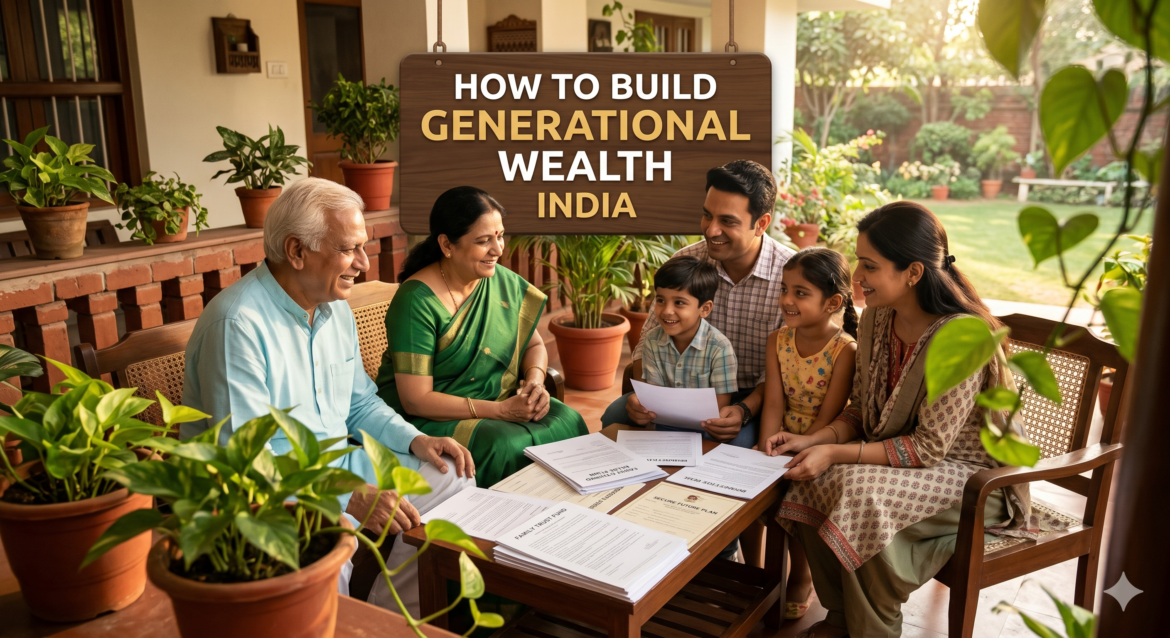 how to build generational wealth India
